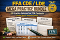 FFA CDE/LDE mega practice bundle