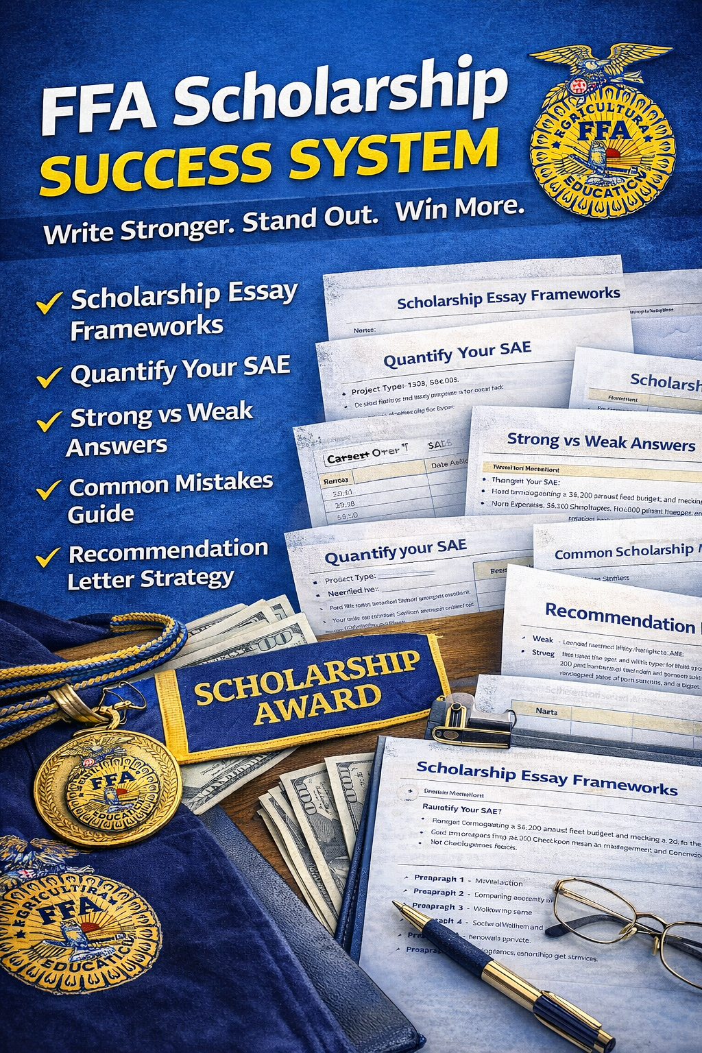 FFA scholarship and award application toolkit